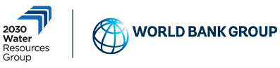 2030 Water Resources Group and World Bank Group unifier logo”