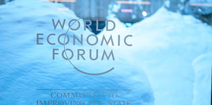 Logo of the World Economic Forum.