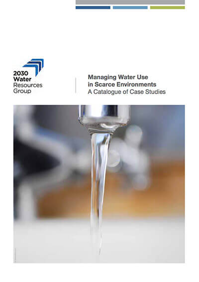 Managing Water Use in Scarce Environments: A Catalogue of Case Studies