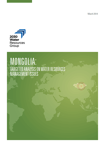 Mongolia: Targeted Analysis on Water Resources Management Issues