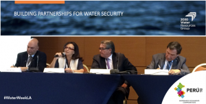 Panel discussion 2030 WRG session Chile LA WaterWeek15