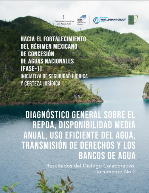 Iniciativa de Seguridad Hídrica y Certeza Jurídica en México (1a Fase) – Doc. No. 2